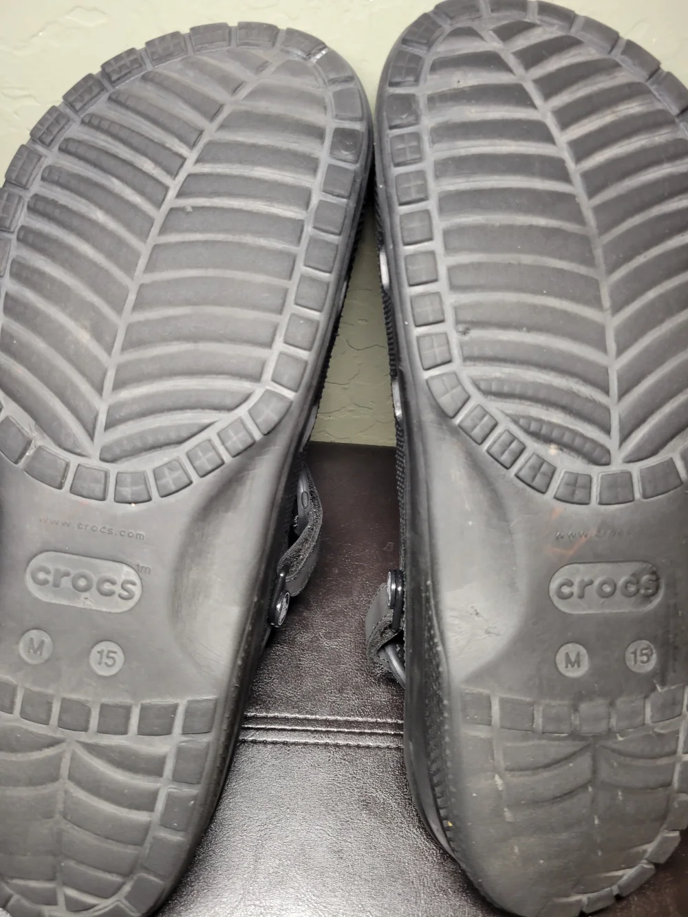 Crocs Men's Yukon Vista II Clogs Black, Size 15